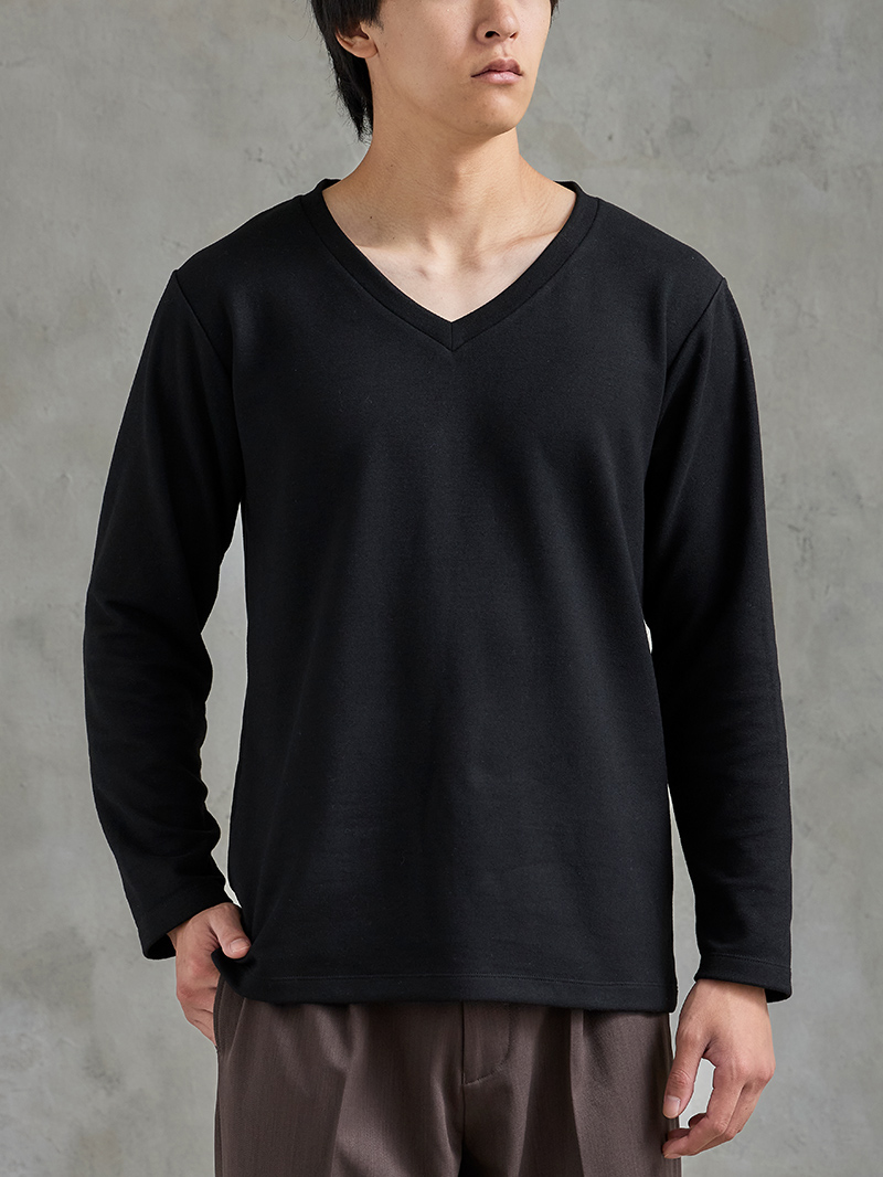 LIGHT TECH VネックインナーTシャツ