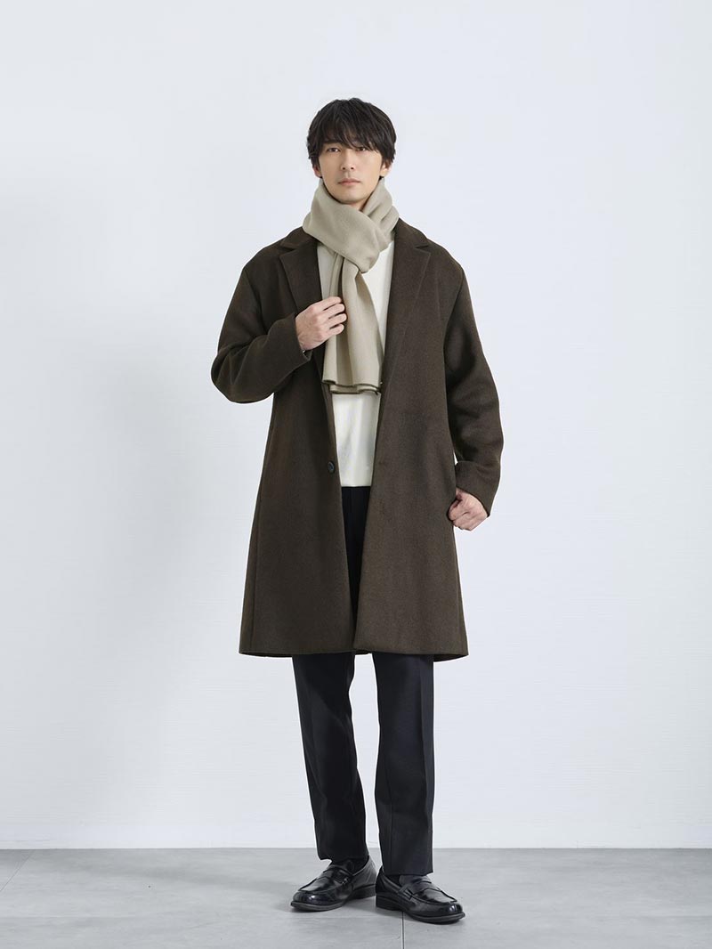 「ブラウン」を使ったこなれた旬の冬コーデ