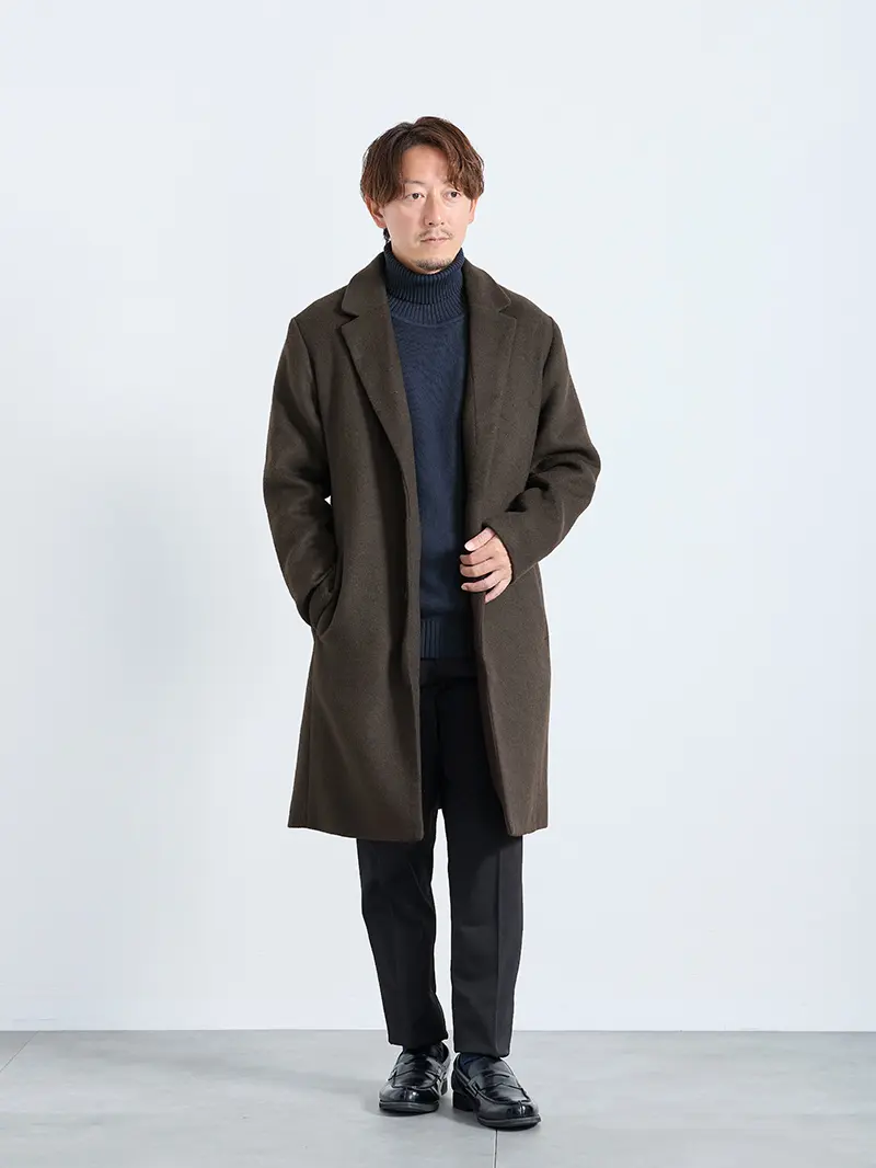低身長メンズにもコートは似合う！おしゃれに着こなすコツやおすすめ 