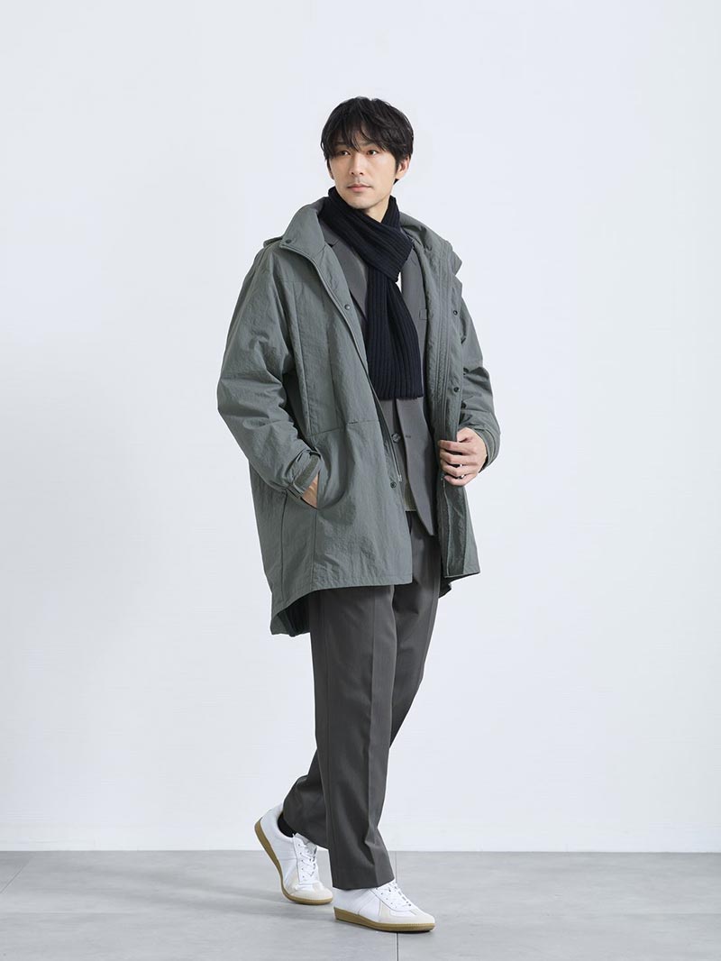 アーバンモッズコートコーデ