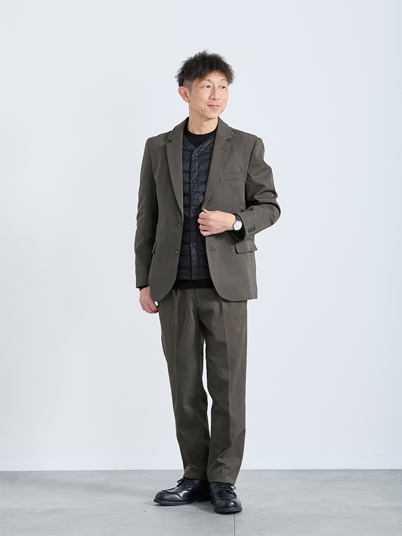 セットアップを冬仕様にする、小さな工夫