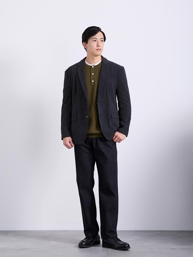 上品カジュアルの冬バランス