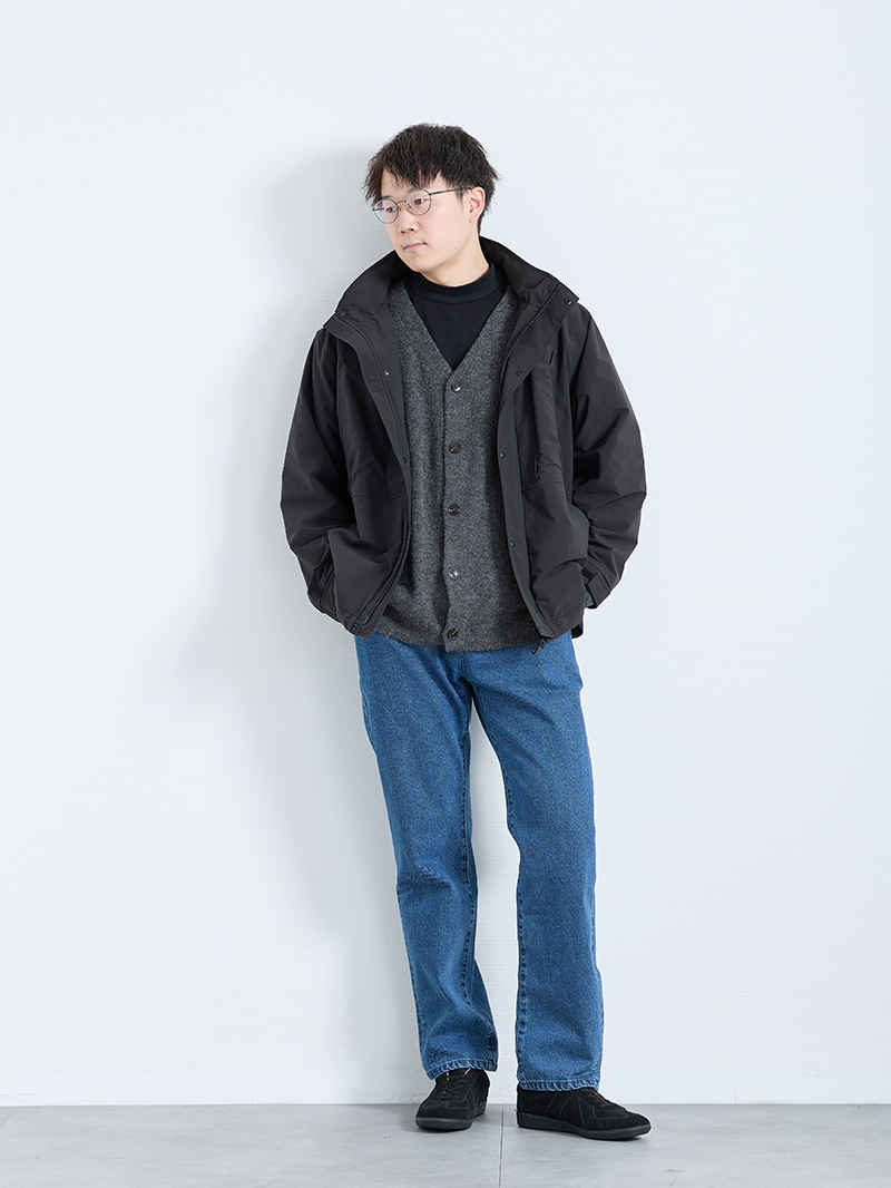 冬のパパコーデにちょういいバランス