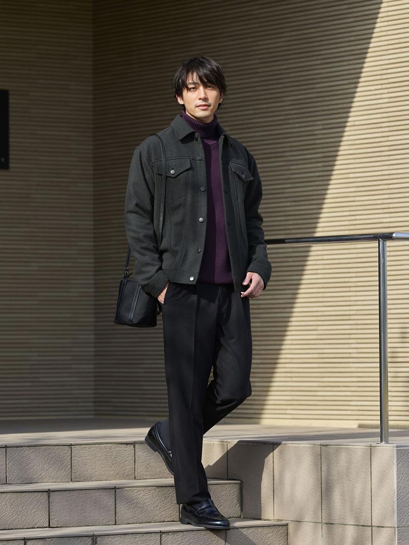 気温5度におすすめのメンズコーデ