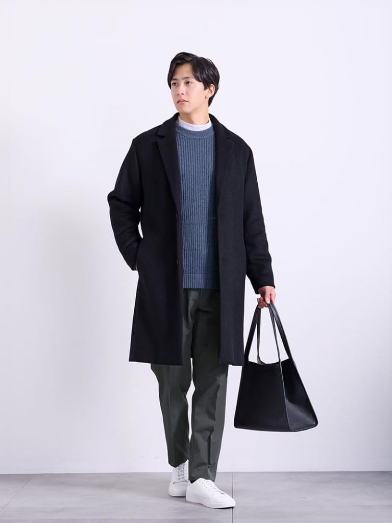 スマートに見えるパンツコーデ