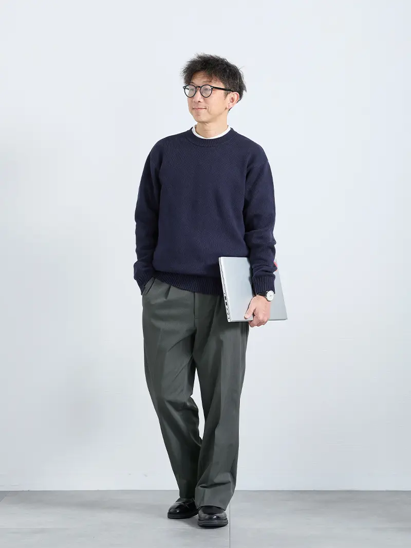 オフィスカジュアル　パンツ　メンズ　まとめ売り オフィスカジュアルのパンツ・スラックス｜メンズの選び方と着回し