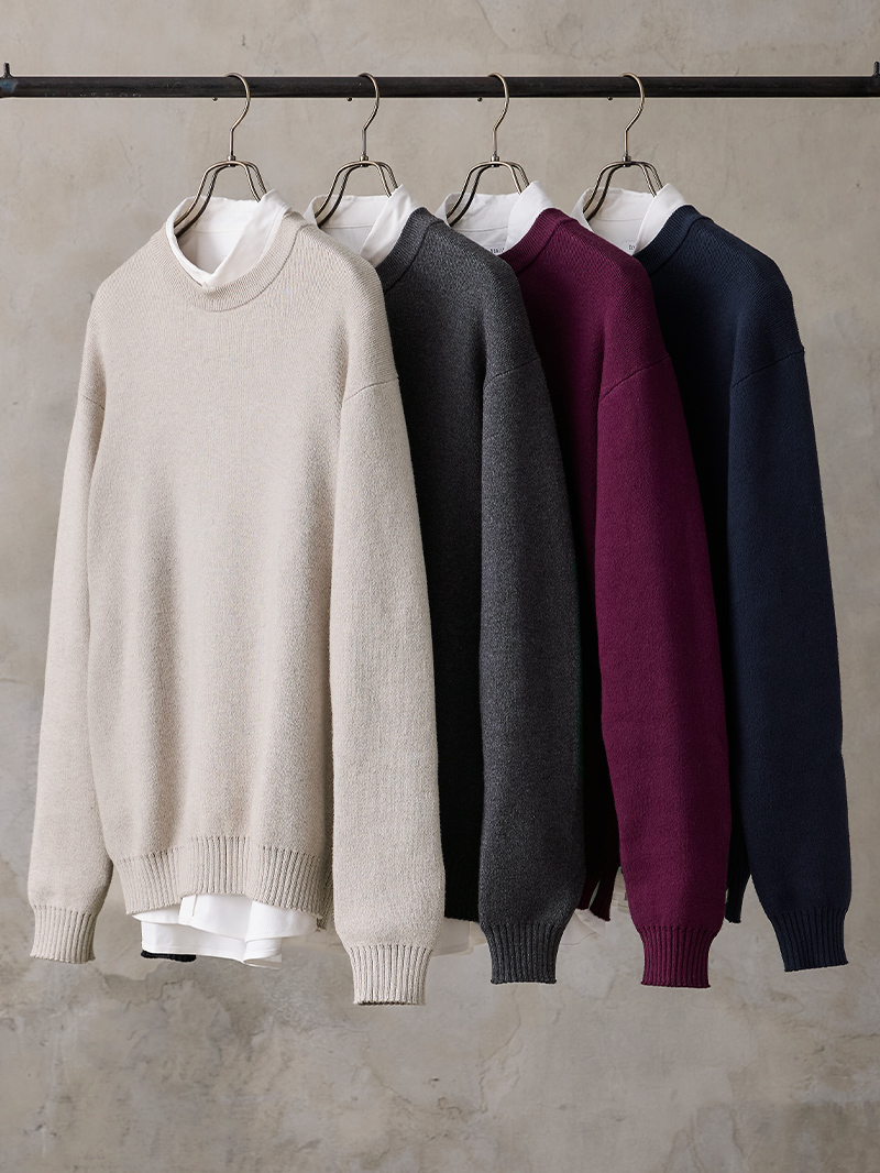 ニット・シャツセット