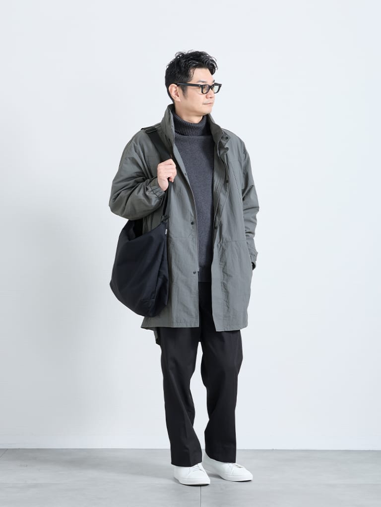 脱・野暮ったい！モッズコートの大人私服術