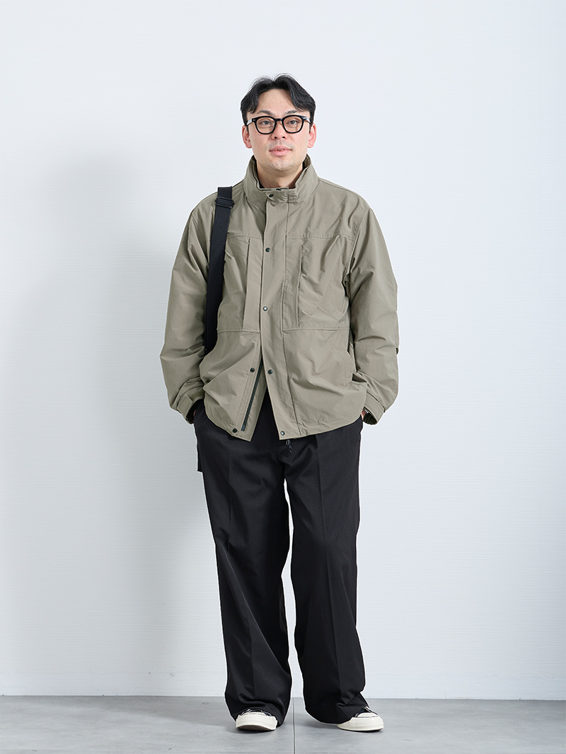 カジュアルアウターを「今っぽく」格上げ