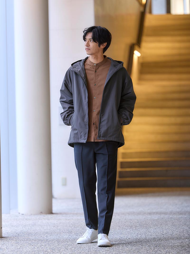 カジュアルアウターにも好相性