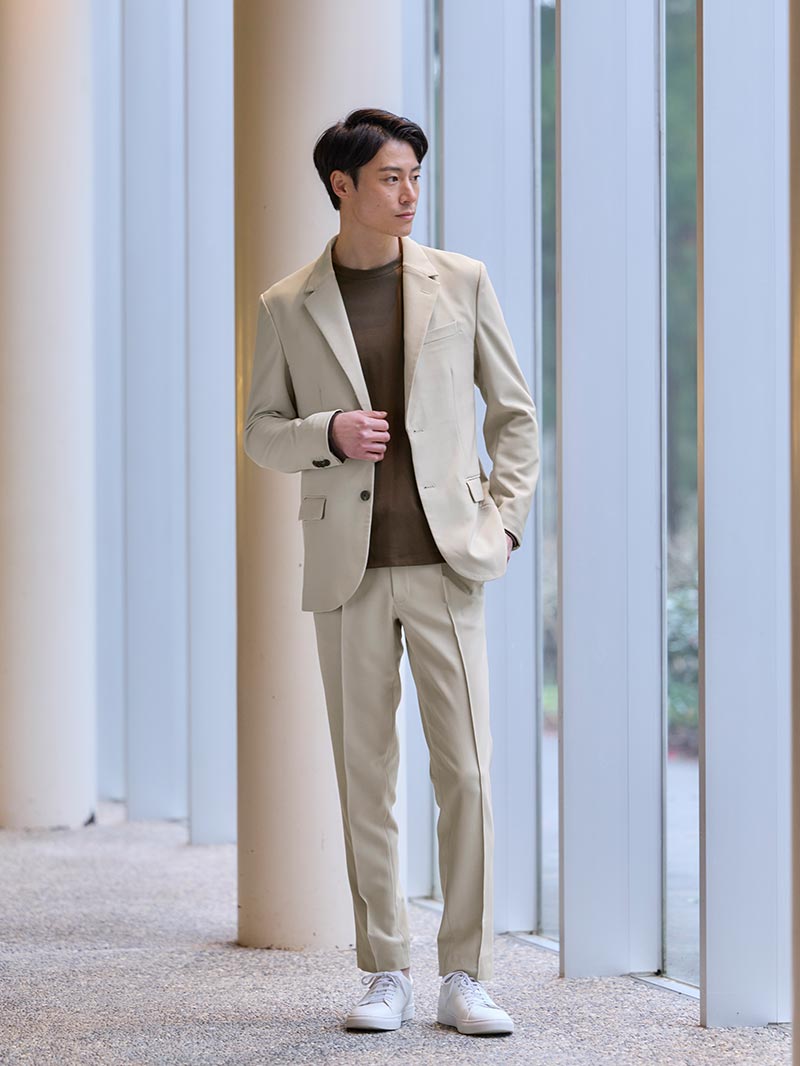 大人の定番、ジャケットで整える冬コーデ