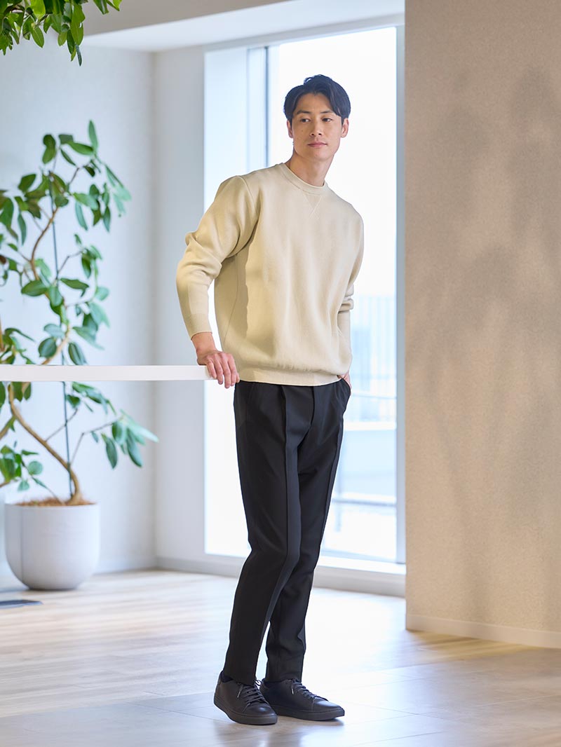 オフィスカジュアルに最適な靴を活用したメンズコーデ