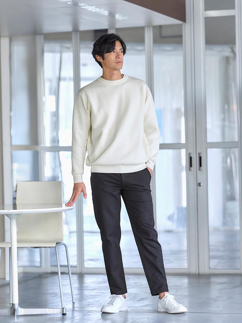 快適を極める休日コーデ