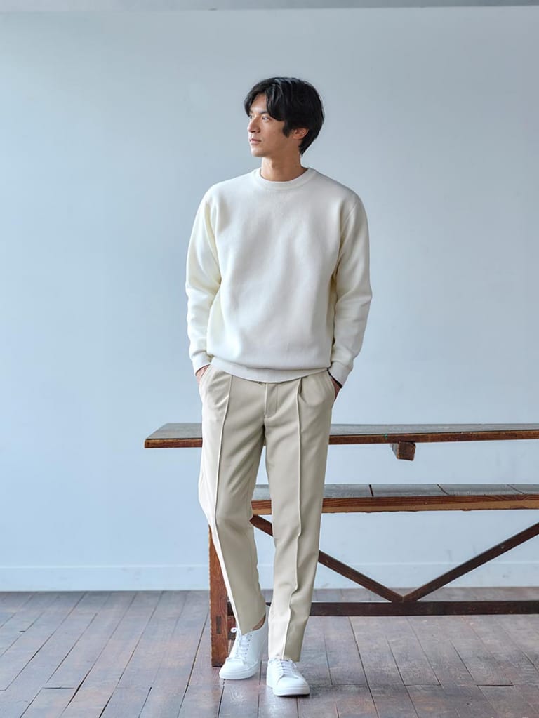 優しい印象にまとめるベージュトーン