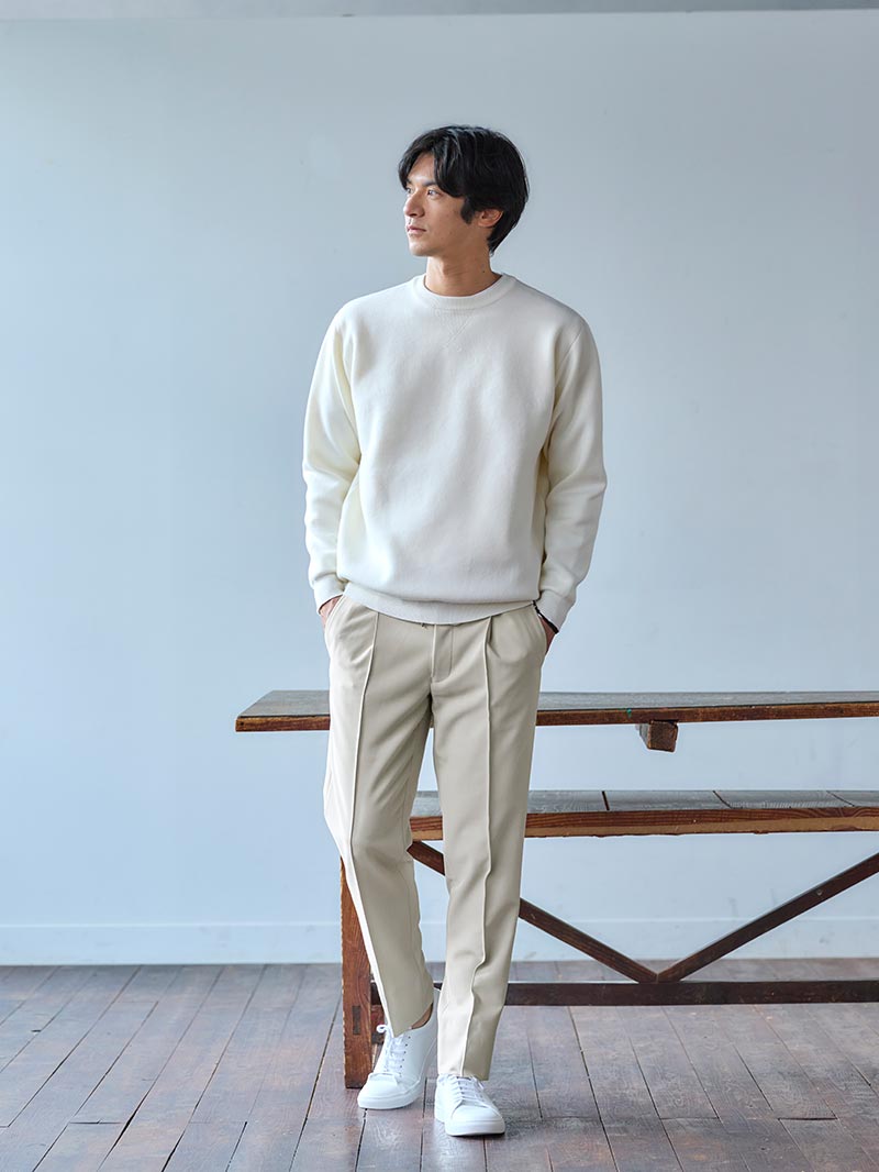 優しい印象にまとめるベージュトーン