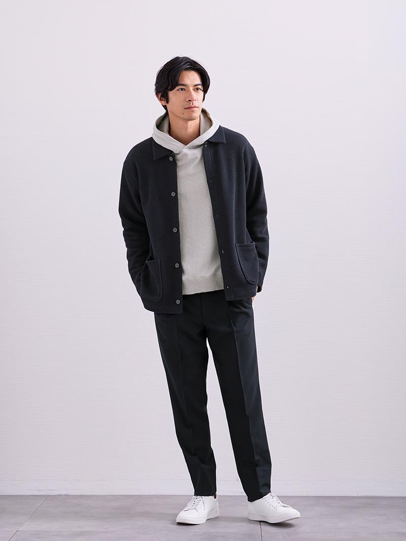 愛されるデートスタイルは柔らか素材で