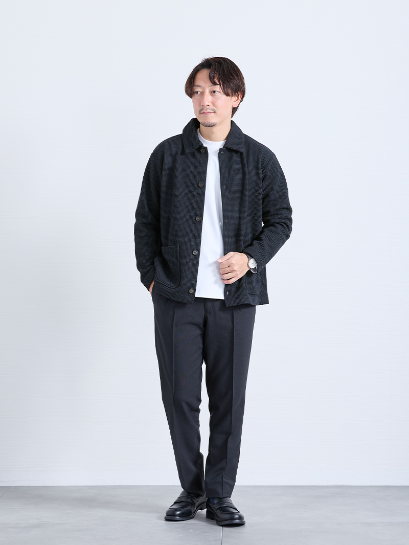 シンプルなのに手抜きに見せない休日コーデ