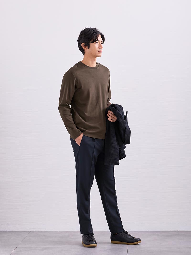 気負わないセットアップの強い味方