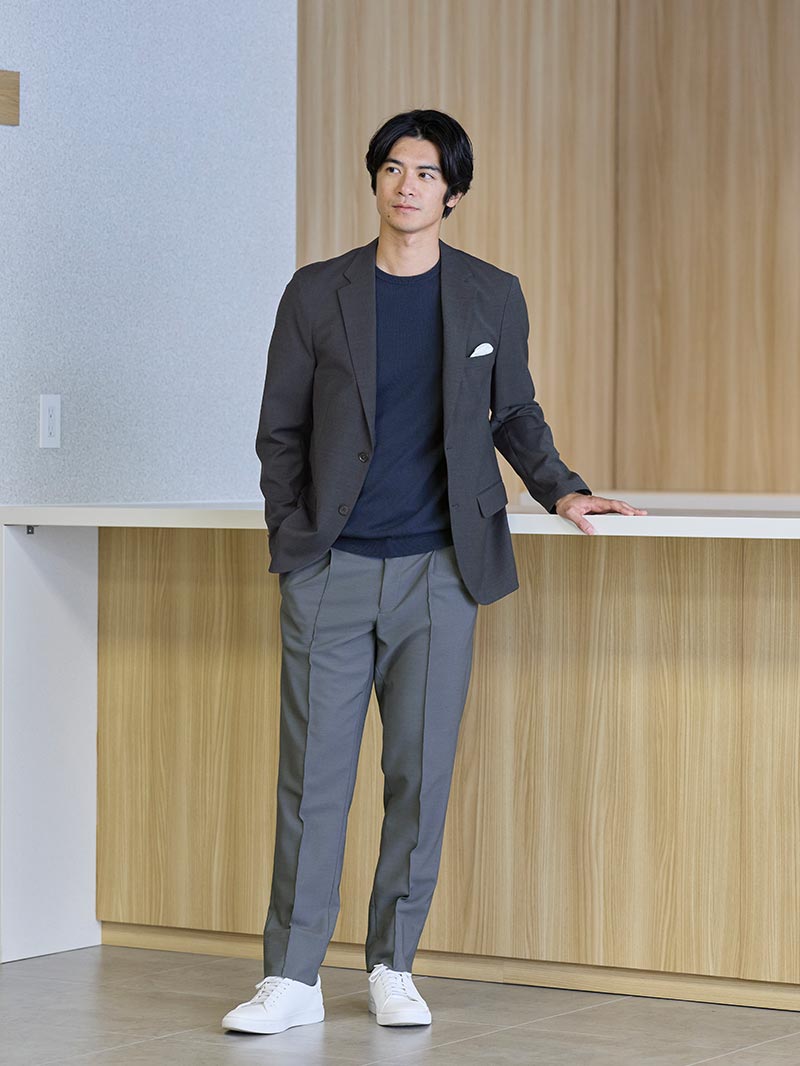 整いすぎない、余裕ある大人の印象