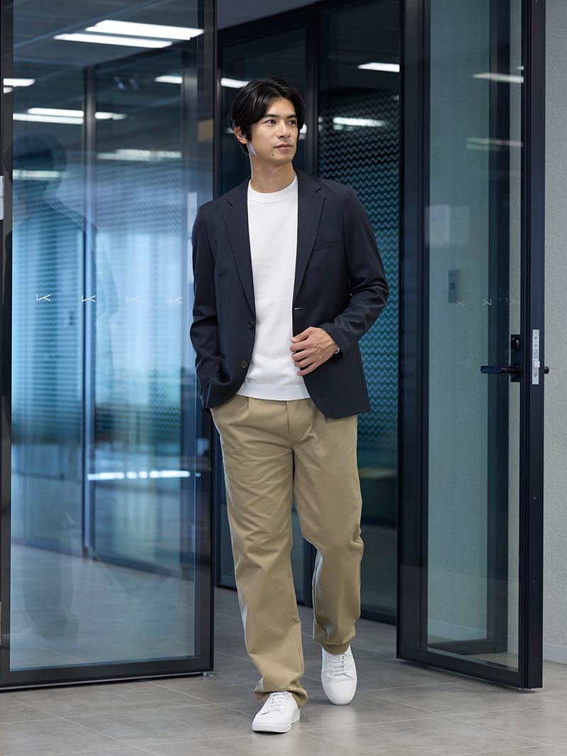 やわらかさを活かす、洗練された色合わせ