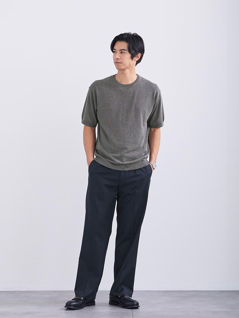 頼れる大人のニット