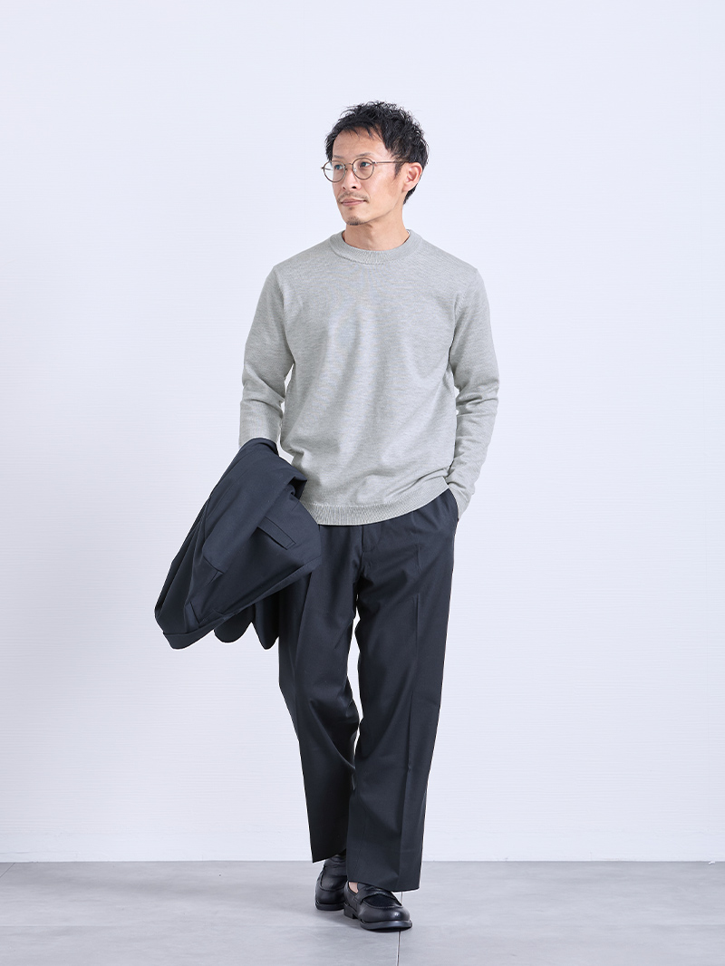 休日に映える軽快コーデ