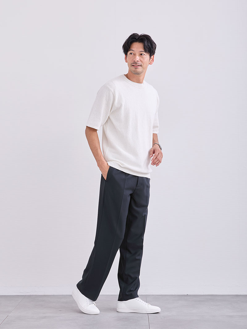 WHITEを効かせた夏コーディネート
