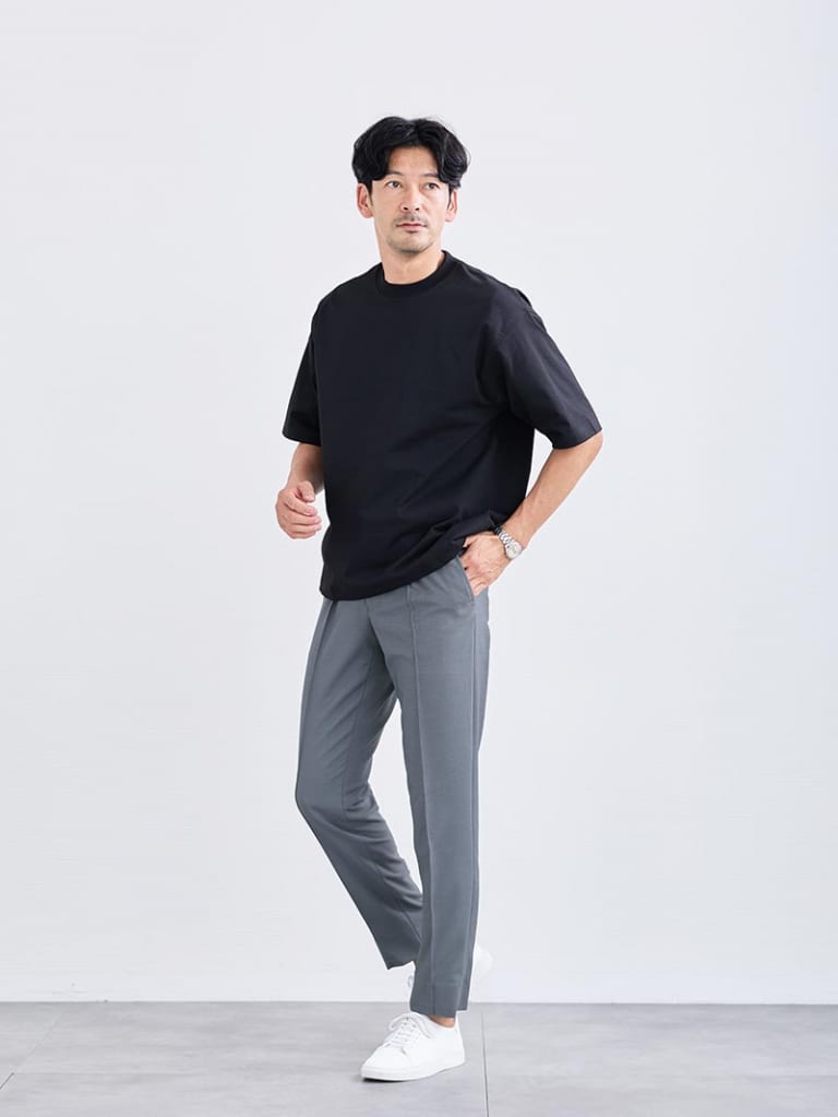 Tシャツでいい日も、仕事帰りまで困らない