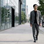 セットアップ メンズの着こなし