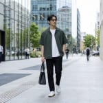 夏 インナーの着こなし