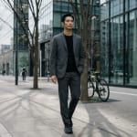セットアップ メンズの着こなし