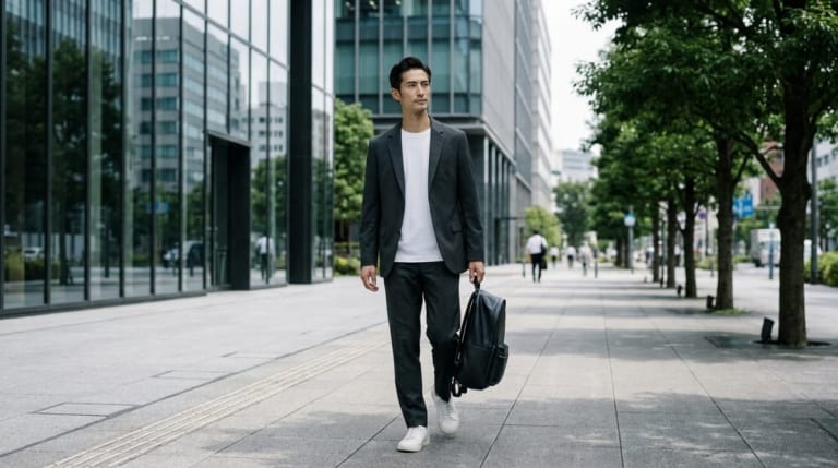 【20代メンズ】平日迷わない夏のオフィスカジュアルコーデ決定版