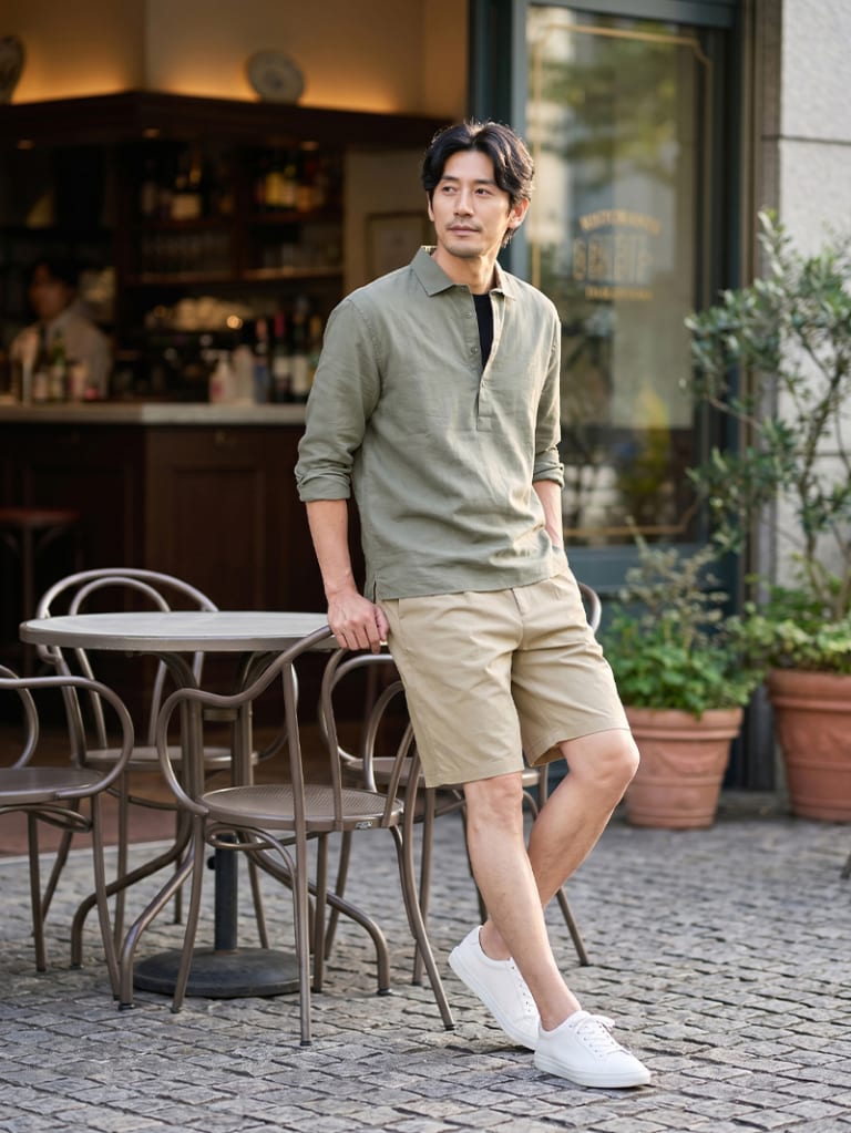 抜け感で整える、夏の品カジュアル