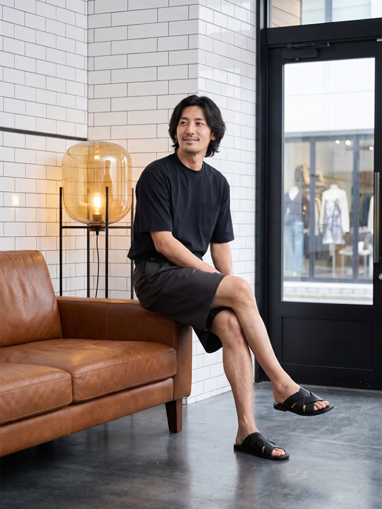ショーツなのに、ちゃんと大人っぽい