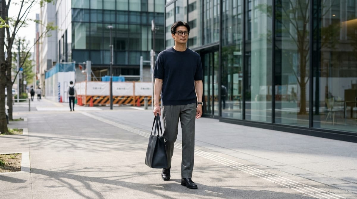 オフィスカジュアル 50代の着こなし