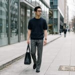 オフィスカジュアル パンツ・スラックス メンズの着こなし