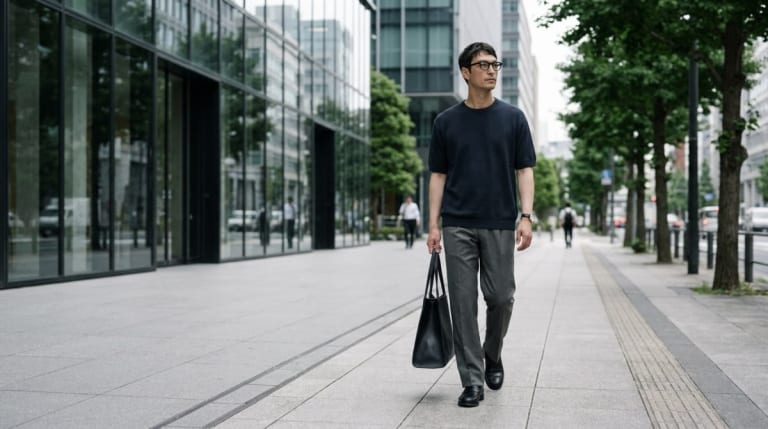 服の合わせ方 メンズ入門｜色・順番・平日5日で迷わず整う