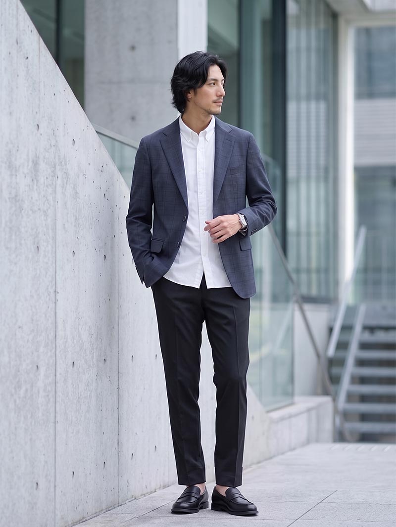 品格漂う、大人のスマートジャケットコーデ