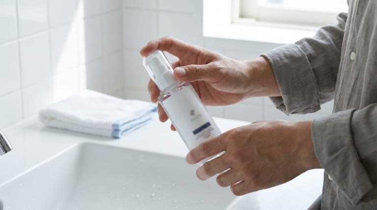 50代メンズは「乳液」を使って肌を健やかに。選ぶ際のポイント＆正しい使い方を解説