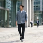 オーバーサイズtシャツの着こなし