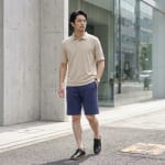 40代 ハーフパンツ 痛い メンズの着こなし
