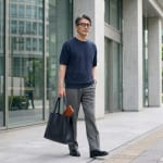 60代 財布 メンズの着こなし