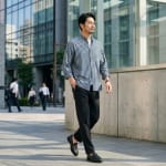 メンズ tシャツ おすすめ ブランドの着こなし