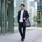 メンズ バッグ おすすめ ブランドの着こなし