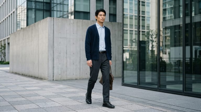 【2026冬】合コンの服装 メンズ冬｜ジャケットとパンツ1本で回す4つの型