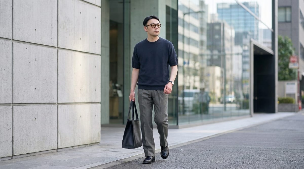 18度 服装 メンズの着こなし