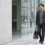 私服スーツ おかしい？の着こなし