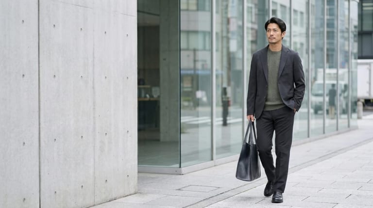 私服スーツはおかしい？浮く5つの原因と、おかしく見えない選び方