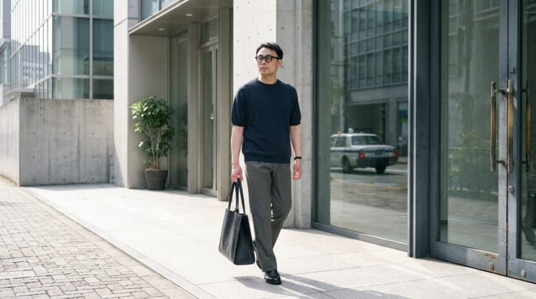 【2026秋】秋服のメンズコーデ｜気温別の正解と、トップス3種で回す組み立て方