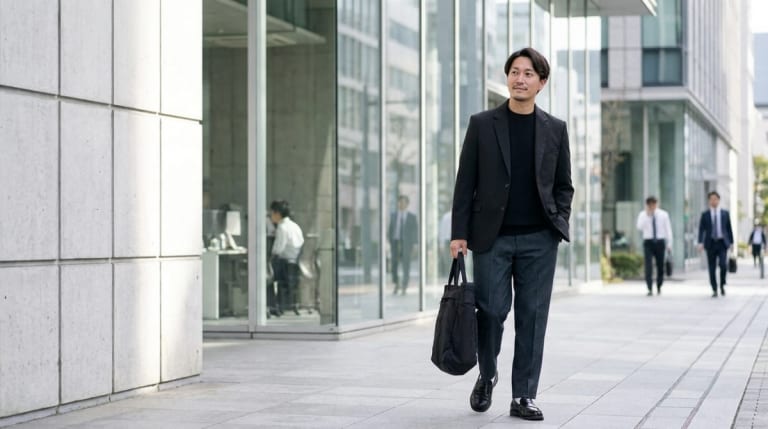 30代ぽっちゃりメンズのコーデ｜太めでも細く見える服の選び方